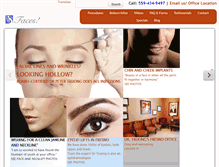 Tablet Screenshot of facialsurgerydr.com